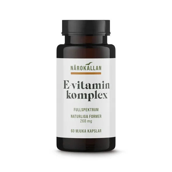E-vitaminkomplex 400IE 60 kapslar