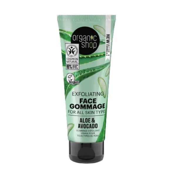 Exfoliating Face Gommage Avocado & Aloe 75ml