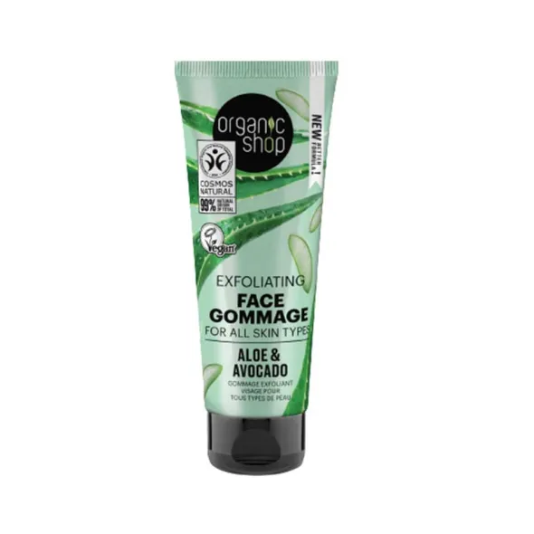 Exfoliating Face Gommage Avocado & Aloe 75ml