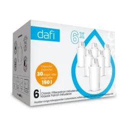 Filterpatroner 6-pack