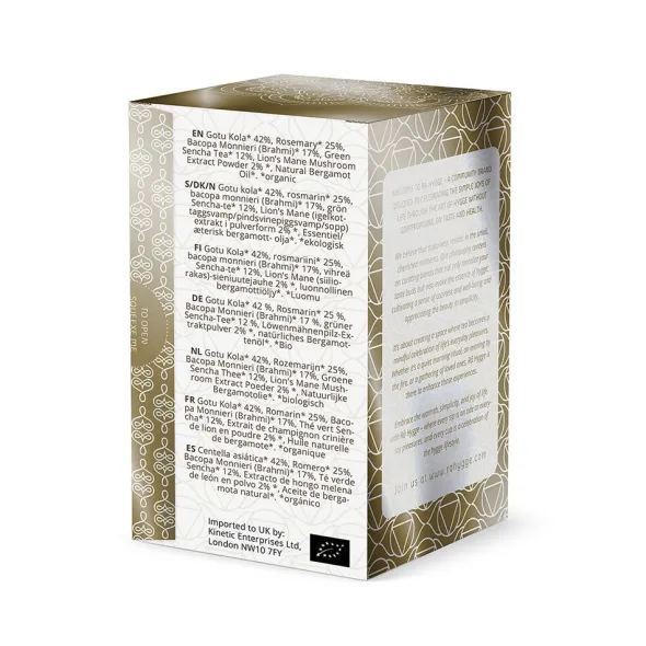 Focus Fusion Lion's Mane 16 bags (green tea) 29g