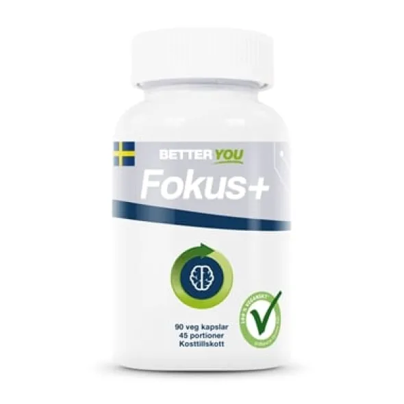Fokus+ 90 kapslar