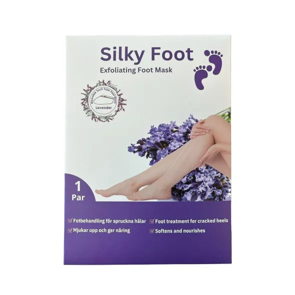 Fotmask Silky Foot Lavendel