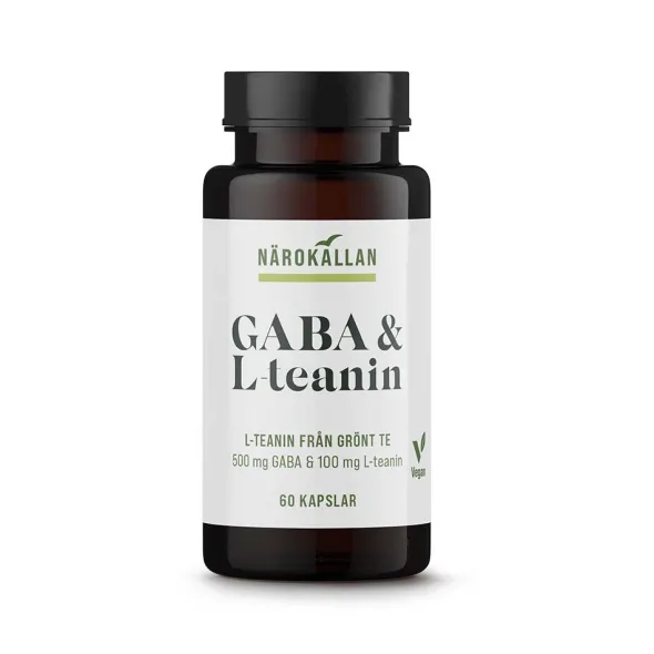 GABA + L-Teanin 60 kapslar