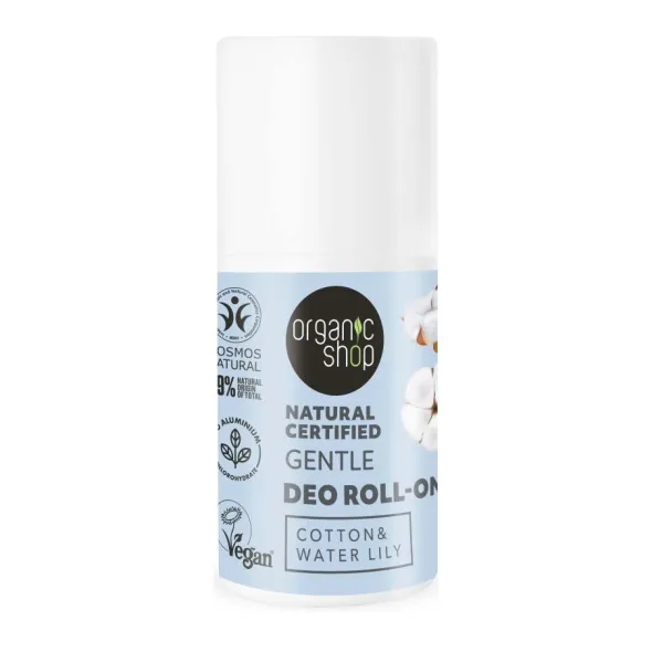 Gentle Deo Roll-On Cotton & Water Lily 50ml
