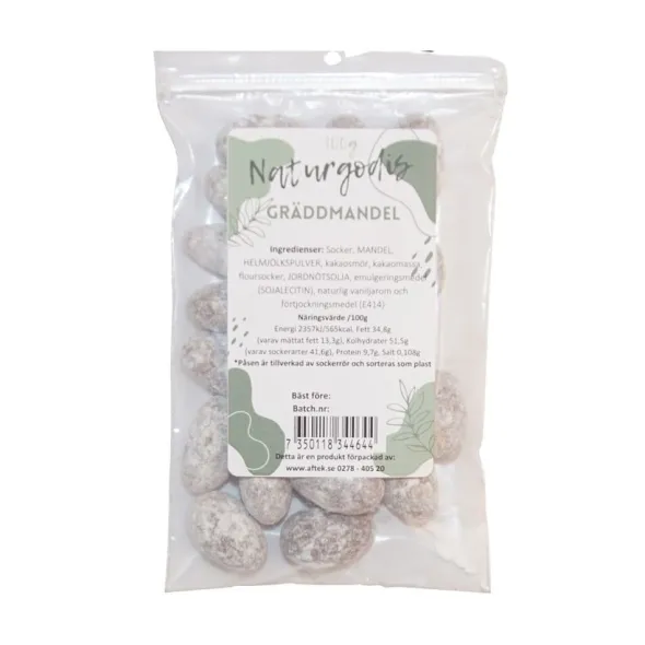 Gräddmandel 100g