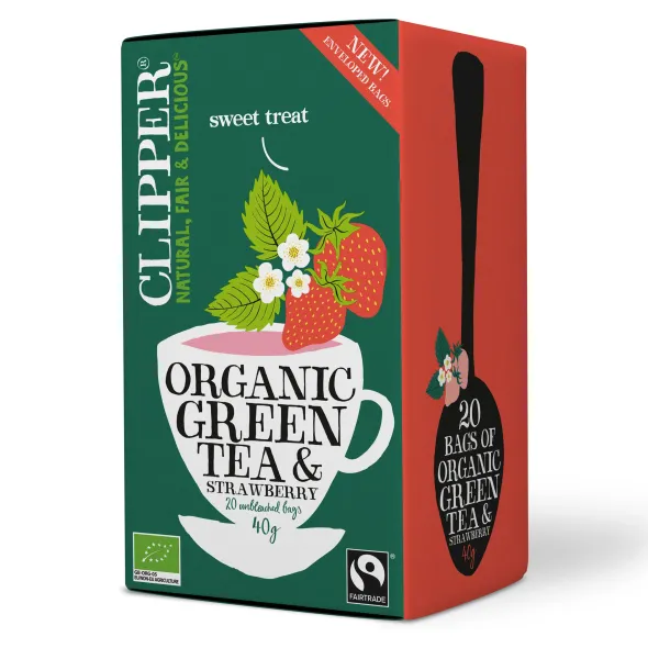 Green Tea Strawberry 20 påsar