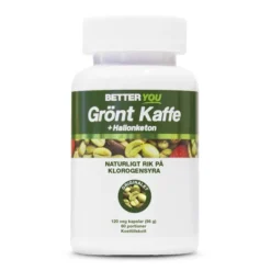 Grönt kaffe+ Hallonketon 120 kapslar