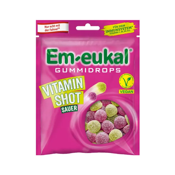 Gummidrops Vitamin Shot 90g