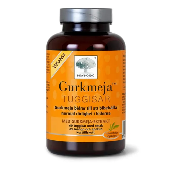 Gurkmeja Tuggis 60 tabletter