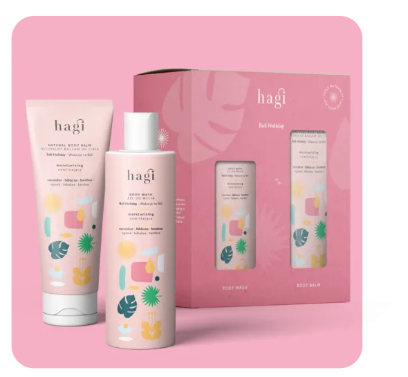 Hagi Giftset Bali Holiday Wash Gel + Body Balm