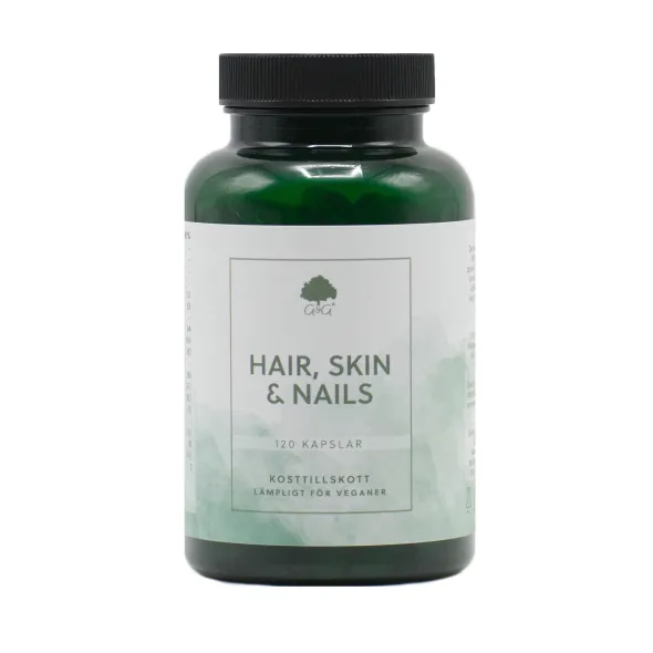 Hair, Skin & Nails 120 kapslar