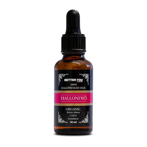 Hallonfröolja Kallpressad 30ml
