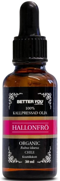 Hallonfröolja Kallpressad 30ml
