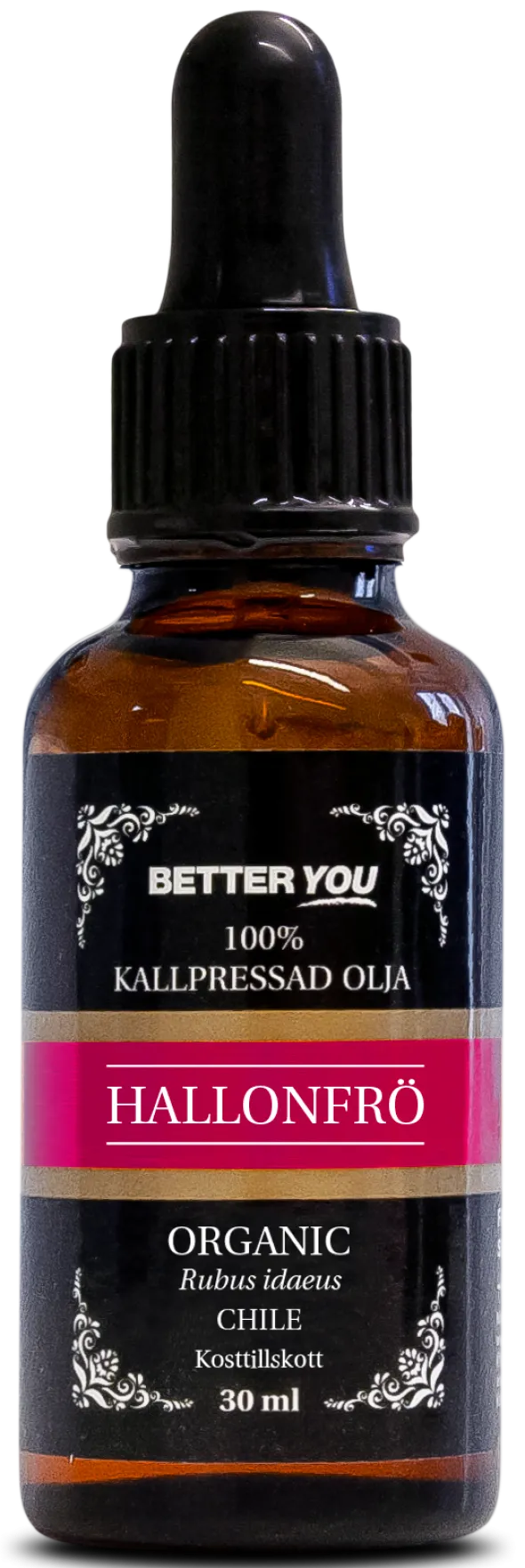 Hallonfröolja Kallpressad 30ml