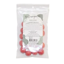 Hallon/Lakritskula 100g