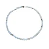 Halsband Blå Opal 6mm