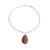 Halsband Livets Träd Röd Onyx