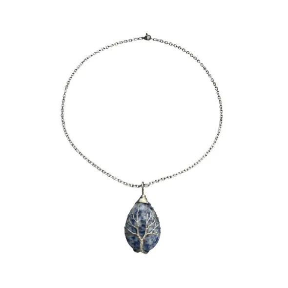 Halsband Livets Träd Sodalit