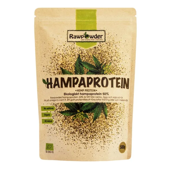 Hampaprotein 50% 500g