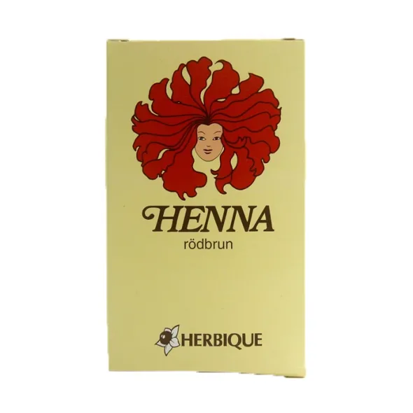 Henna pulver rödbrun 125g