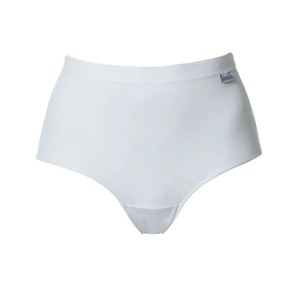 High Waist trosa bambu Vit M