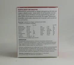 Hårkontroll 240 tabletter