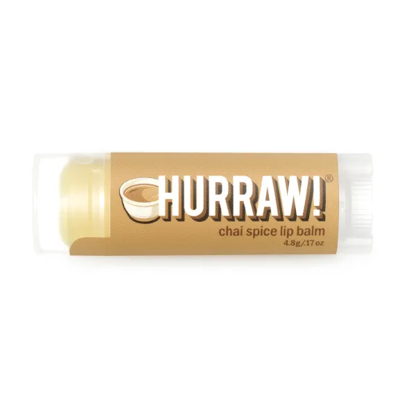 Hurraw Lip Balm Chai Spice 4,8g