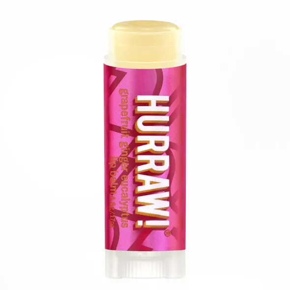 Hurraw Lip Balm Grapefruit Ginger Eucalyptus 4,8g