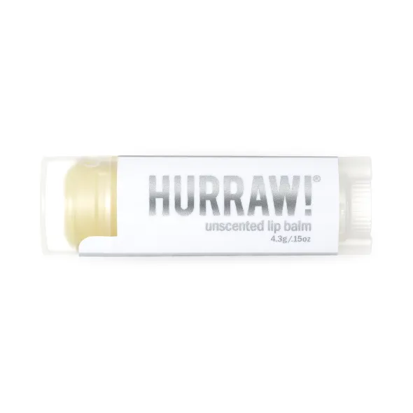 Hurraw Lip Balm Unscented 4,8g