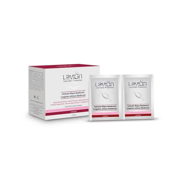 Intimate Deodorant Wipes Probiotic 10st