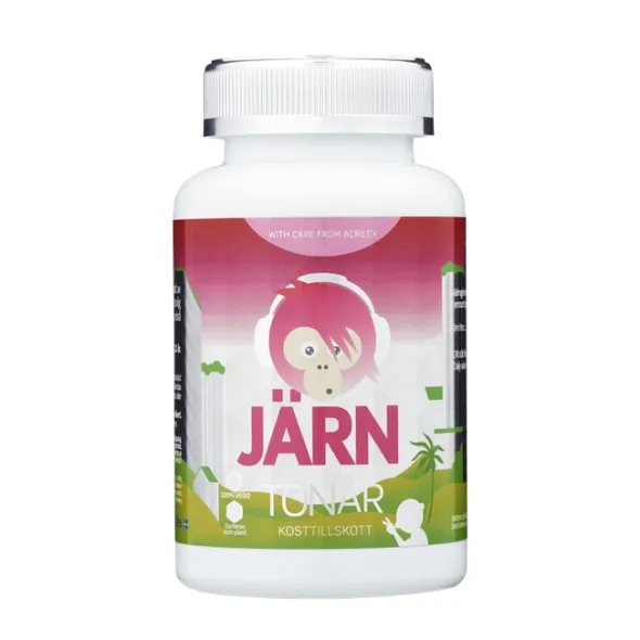 Järn Tonår 60 tuggtabletter