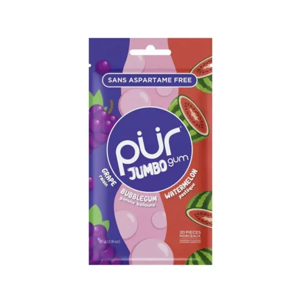 Jumbo vindruva bubbelgum vattenmelon tugummi 20st