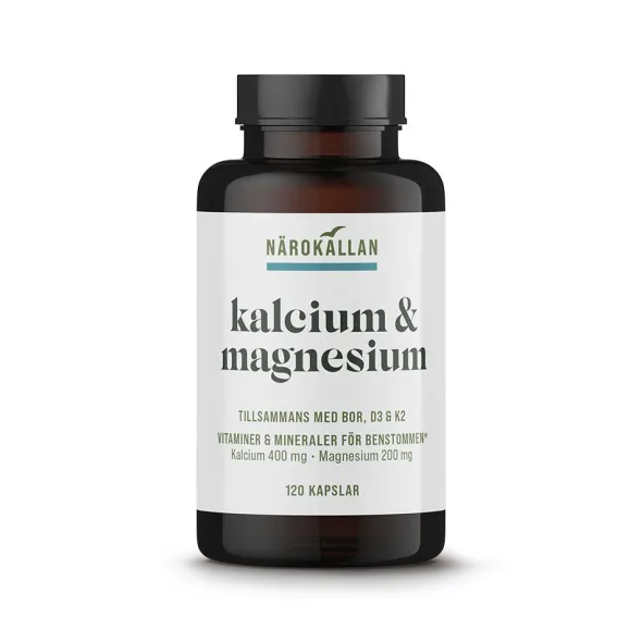 Kalcium & Magnesium 120 kapslar