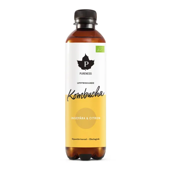 Kombucha, Ingefära & Citron 400ml
