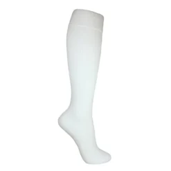 Kompressionsstrumpa bambu 16-18 mmHg, Vit, 40-42