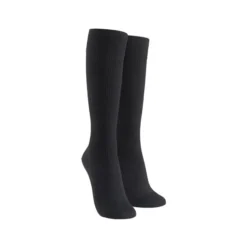Kompressionsstrumpa bambu 16-18 mmHg, Svart, 46-48