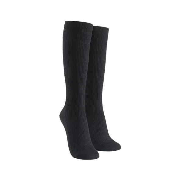 Kompressionsstrumpa bambu 16-18 mmHg, Svart, 46-48