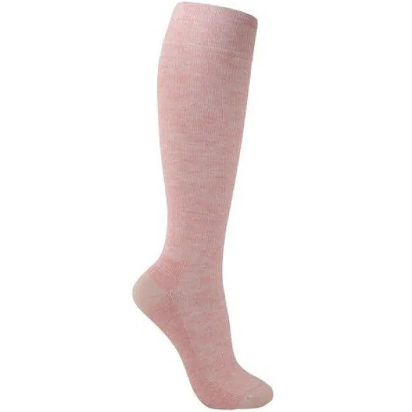Kompressionsstrumpa rosa 15-21 mmHg 40-42