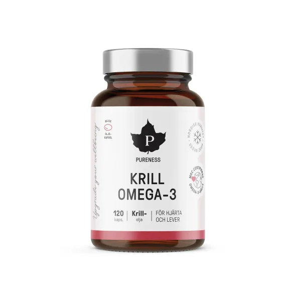 Krill Omega-3 120 kapslar