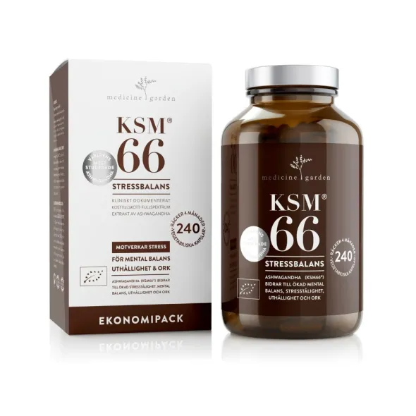 KSM66 Ashwagandha 240 kapslar
