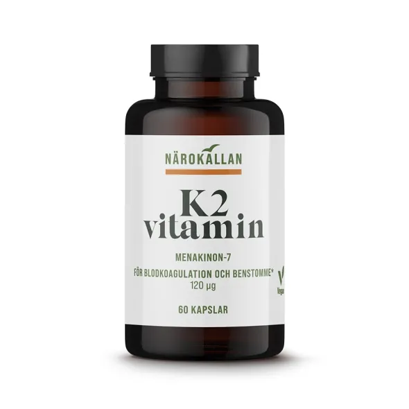 K2 Vitamin 60 kapslar
