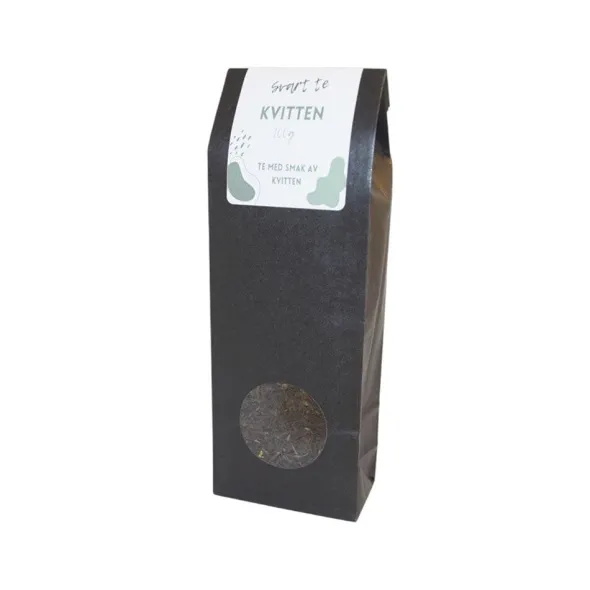 Kvitten svart te 100g