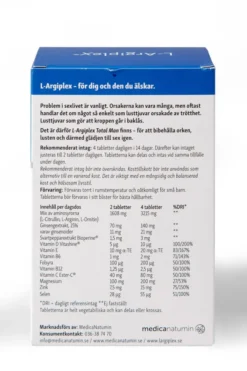 L-Argiplex Total Man 90 tabletter