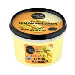Lemon Macaron body scrub. Firming. Lemon & Mint 250ml