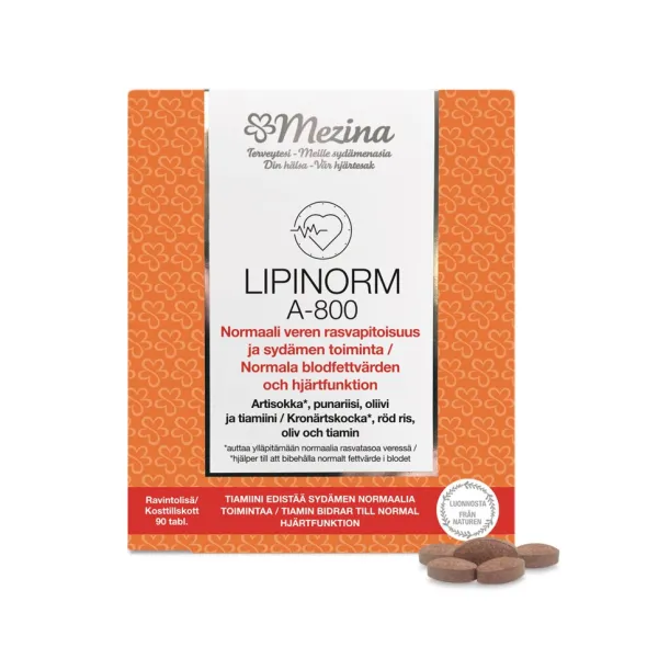 Lipinorm A-800 90 tabletter