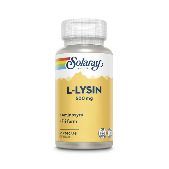 L-Lysin 500 mg 60 kapslar