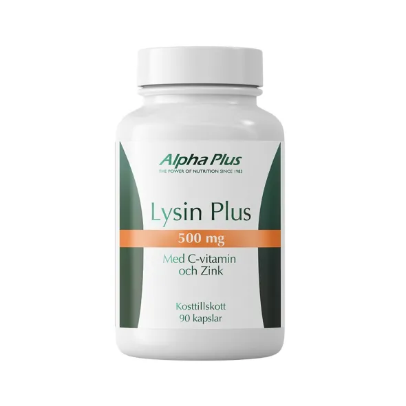 Lysin Plus 500 mg 90 kapslar
