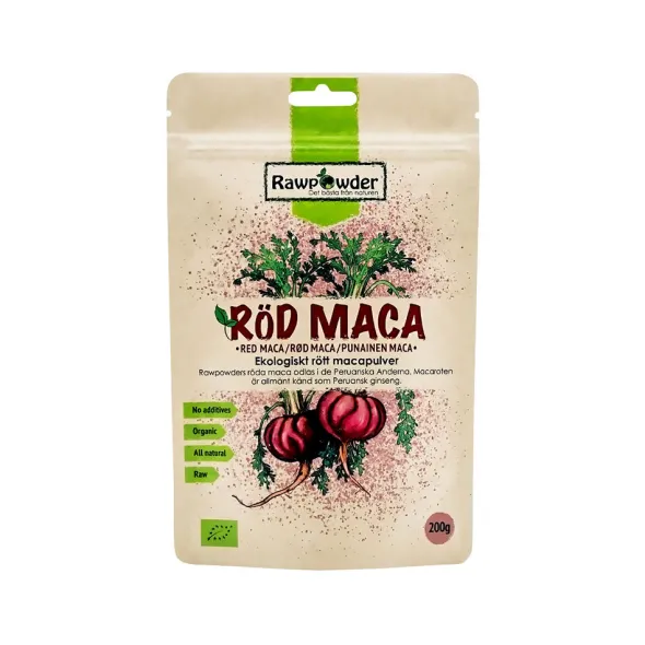 Maca röd pulver 200g