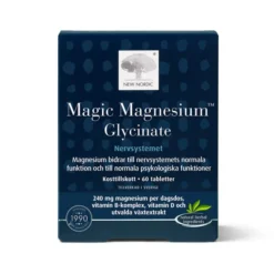 Magic Magnesium Glycinate 60 tabletter